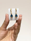 The Royal Teardrop Collection – Multi-Color Dangle Earrings